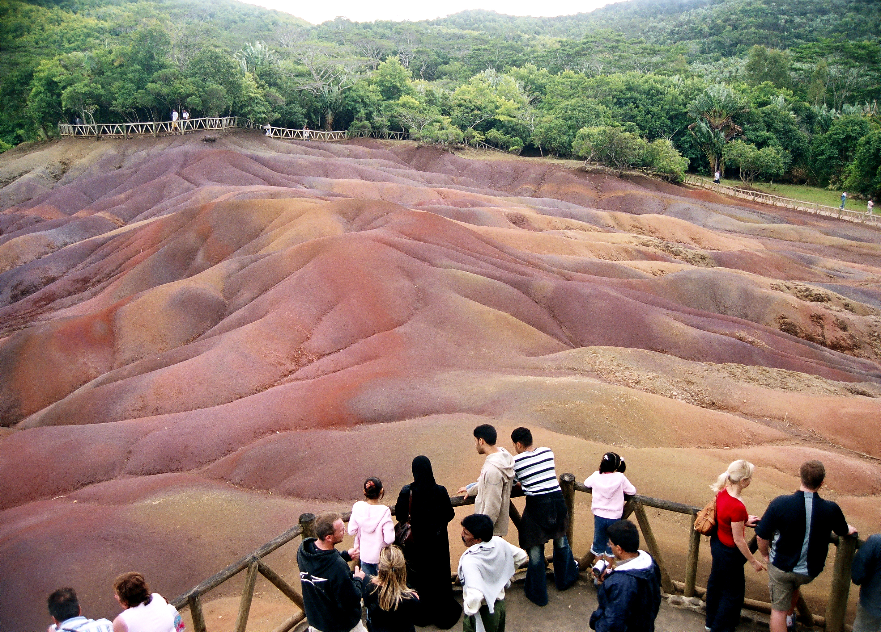 Terre des 7 couleurs — Chamarel, île Maurice
